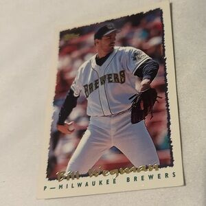 Bill Wegman Milwaukee Brewers Baseball Card